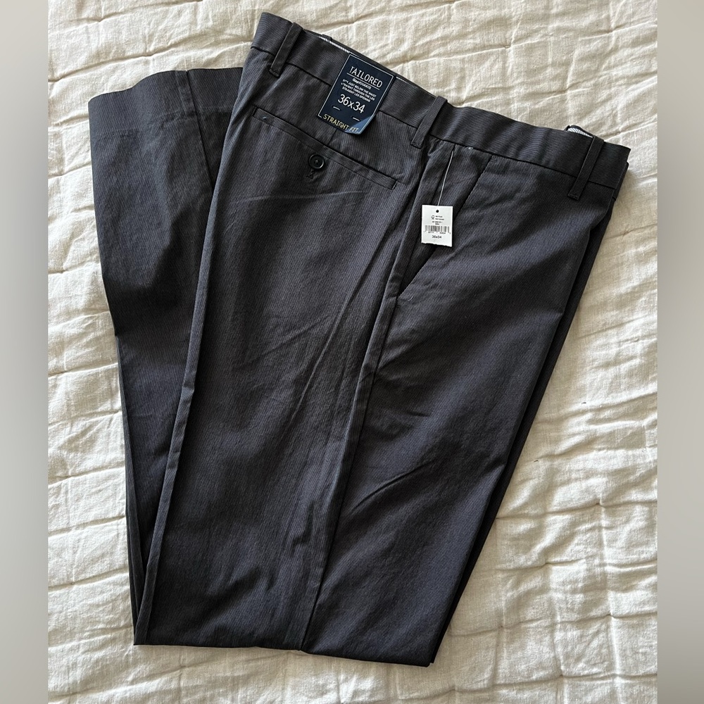 GAP Black Dress Pants Straight-Leg